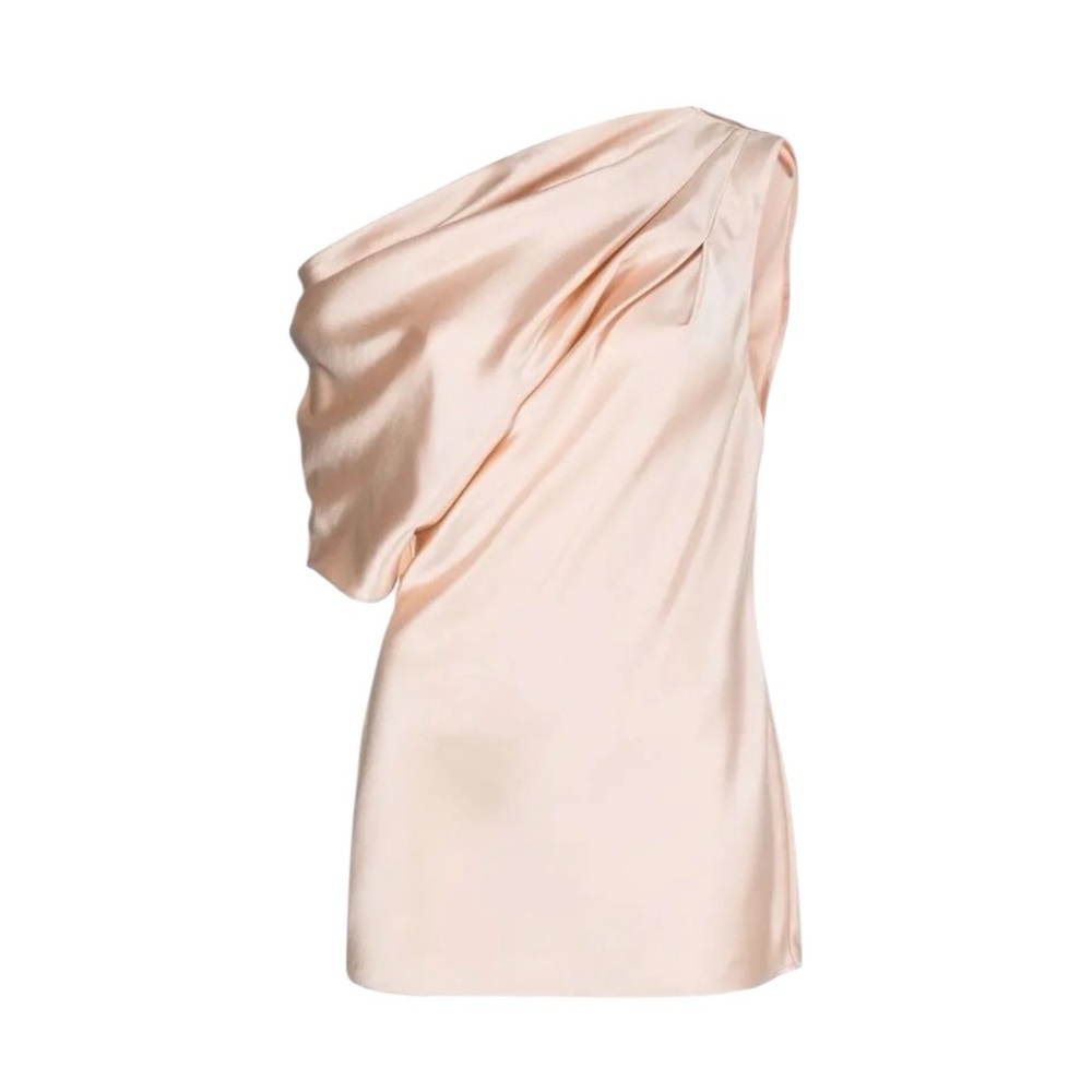 ACLER
Bonham One-Shoulder Top Elegant Satin Off-Shoulder Top - Picture 2 of 11